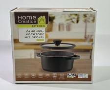 Aluguss Topf mit Deckel ca. 20