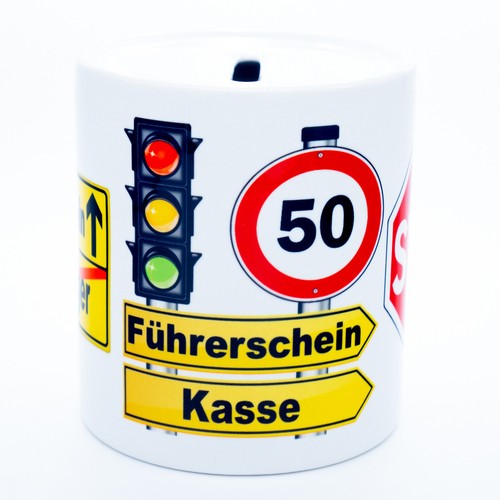 Führerschein kasse spardose - führerschein,