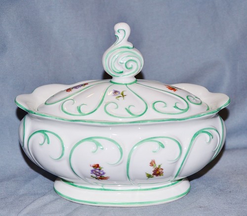 Art deco deckeldose - art,