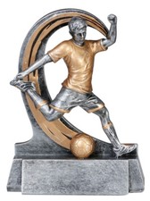 Resin-Figur (Fussballer) mit