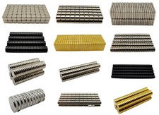 Starke Neodym Magnete Große Auswahl Kugel Scheibe Würfel Quader N52 N50 N45 N42