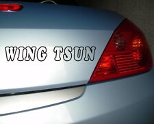 Autoaufkleber Wing Tsun
