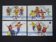 Bund, Mi.-Nr. 2165-2168 mit Klasse-Vollstempel SCHORTENS