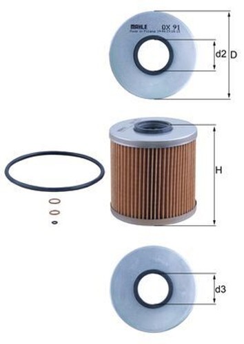 Knecht ölfilter 91d - knecht,