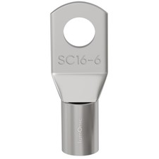 10x Rohrkabelschuh blank