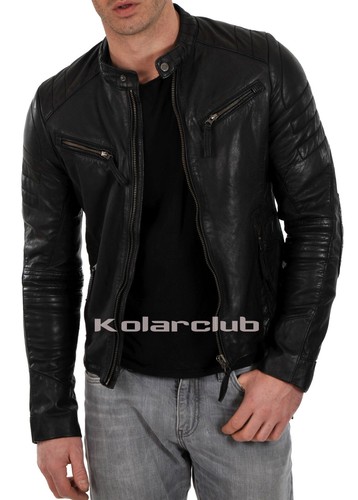 Herren motorrad lederjacke - herren,
