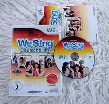 Nintendo Wii Spiel - We Sing: Deutsche Hits - guter Zustand -