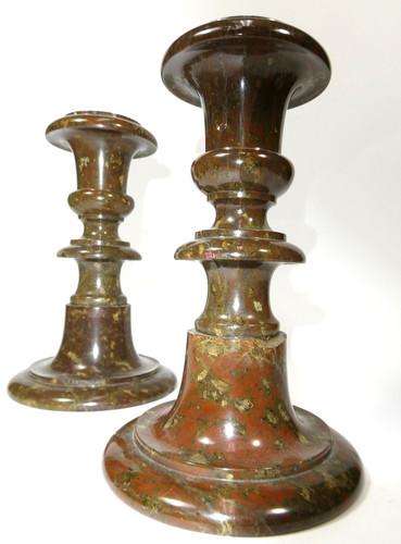 Marmor kerzenhalter 1800 - kerzenhalter, ca.