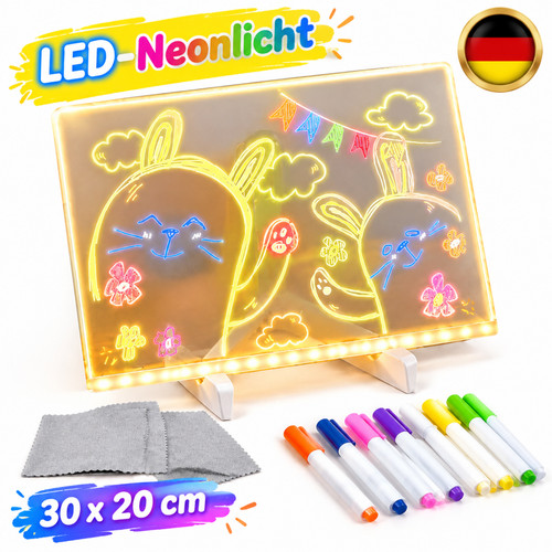 Led zeichentafel 7 stiften - led, &