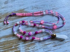 Bunte bergkristall kette - bunte,