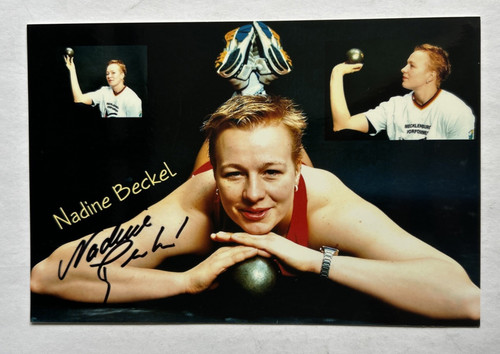 Orig autogramm leichtathletik - autogramm,