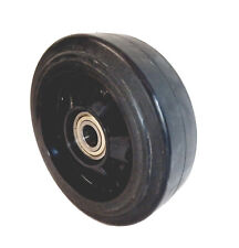 Vollgummi Rad Ø 170 x  50 mm mit Kunststofffelge Rillenkugellager schwarz