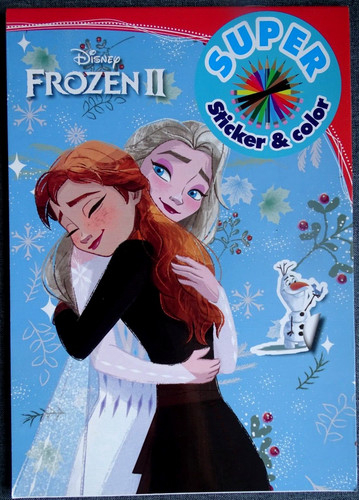 Frozen malbuch malblock - frozen, 2