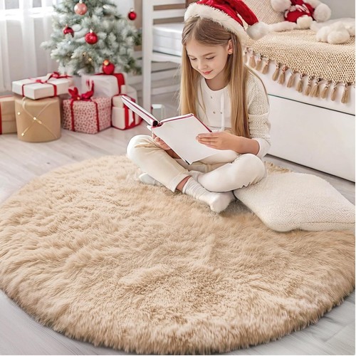 Hochflor teppich rund - rund, cm