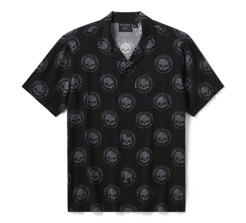 Harley davidson willie - harley-davidson, skull