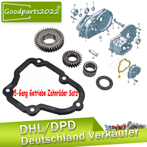 Gang getriebe satz für - 5, 0.62