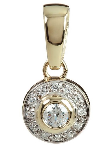 Anhänger gelbgold 585 - gelbgold,