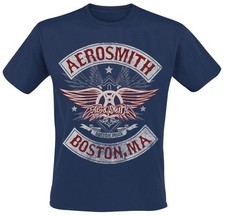 Aerosmith T-Shirt Herren Boston Pride navy Band-Merch, Bands