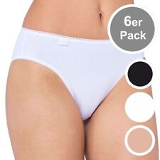 6er Spar-Pack - Sloggi - 24/7 Cotton - Damen - Tai Slip - Unterhose - Baumwolle