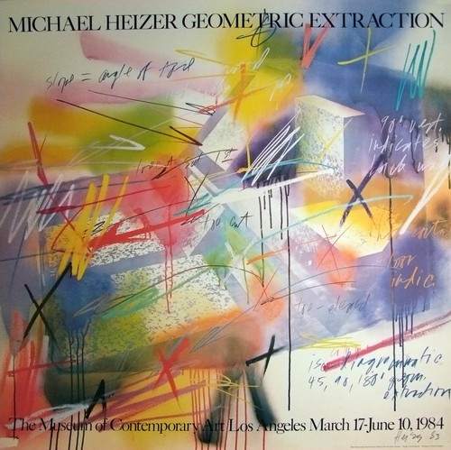Michael heizer geometric - heizer,