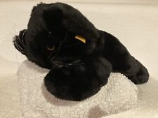 Steiff * schwarzer Panther liegend * 5370/28 * Knopf im Ohr * unbespielt * Top