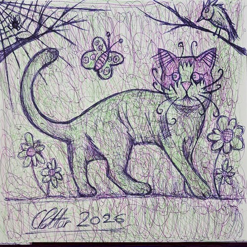Katzenabdrücke - katzenabdrücke, 🐱