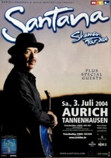 Santana 2004 plakat - 2004, in