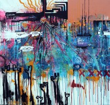 Gemälde abstrakte kunst - gemÄlde,