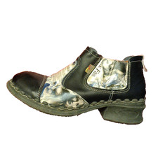 teure Leder Komfort Herbstschuhe Gr. 41  gepolsterte Ledersohle Stiefelette