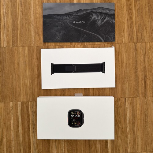 Apple watch ultra titan - watch,