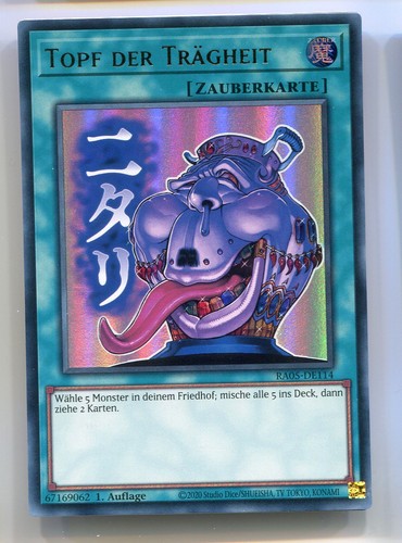 Topf der trägheit - yu-gi-oh!,