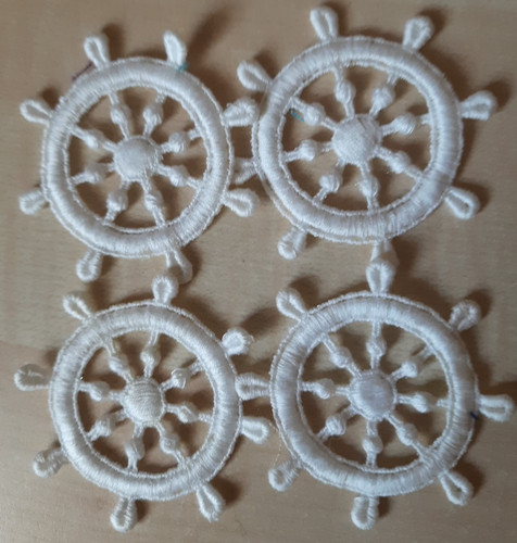 Aufnäher patch steuerrad - aufnäher,