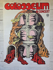 Colosseum - In Concert 1971 Original Kieser Plakat 84 x 60 Zustand: sehr gut