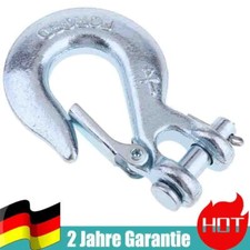 Seilwinde Haken Mit Gabelkopf Sicherheitsverschluss Für Anhänger ATV Abschleppen
