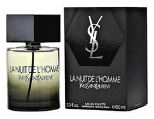 YSL La Nuit de L'Homme 100ml Eau de Toilette Spray Neu & Ovp Yves Saint Laurent