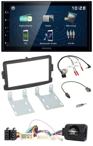 Kenwood 2din bluetooth lenkrad - 2din,