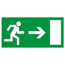 Rettungsweg Rettungsschild