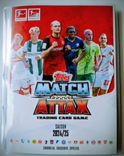 Sammelalbum~ Bundesliga Match Attax ~ 2024/25 Topps ~ neuwertig ~ 245 Karten