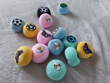 2er Set gehäkelte Hacky