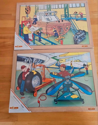 Educo holzpuzzle werft - educo, /