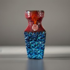 feine GLAS Stangenvase
