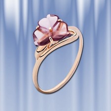 Russische Rose Rotgold 585
