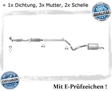 Auspuffanlage ab Kat VW Polo