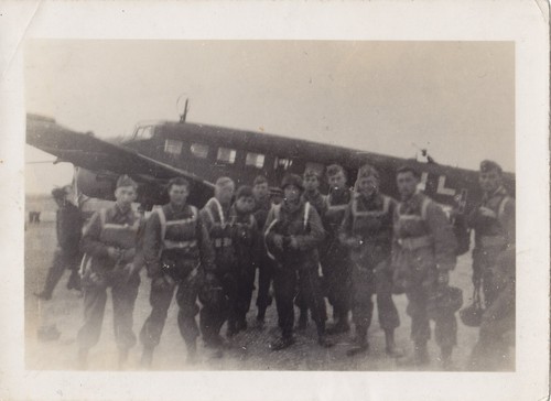 Foto fallschirmjägers mit - foto,