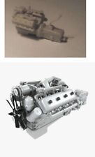 Kraz- Motor mit Getriebe 1:87