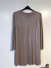 Cos strickkleid rosegold - m,