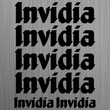 Invidia aufkleber sticker
