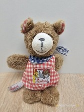 Sigikid Germany Bär ? kariert ca. 17 cm Bärchen Stofftier *RAR* 
