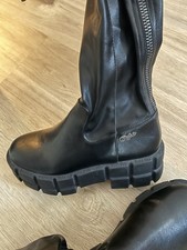Buffalo Damen Stiefel Schwarz