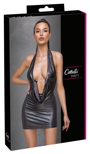 Kleid silber mit